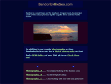 Tablet Screenshot of bandonbythesea.com